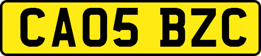 CA05BZC
