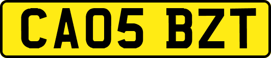 CA05BZT