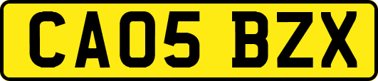 CA05BZX