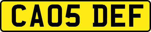CA05DEF