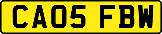CA05FBW