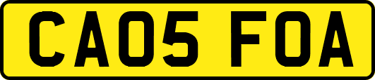 CA05FOA