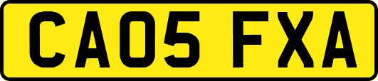 CA05FXA