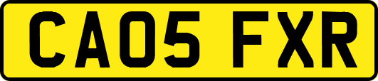 CA05FXR