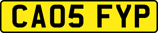 CA05FYP