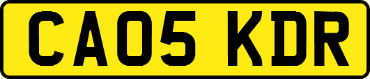 CA05KDR
