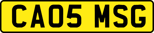 CA05MSG