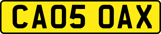 CA05OAX