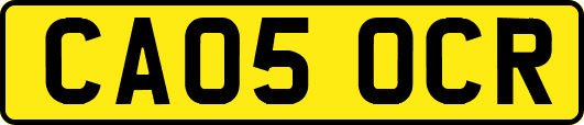 CA05OCR