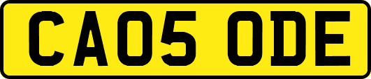 CA05ODE