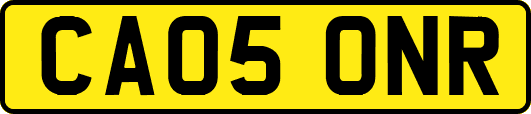 CA05ONR
