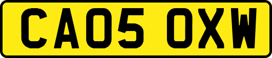 CA05OXW