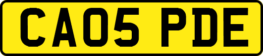 CA05PDE
