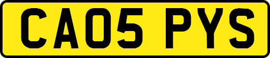 CA05PYS