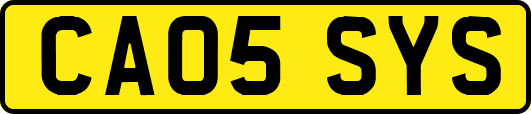 CA05SYS