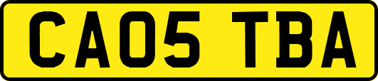 CA05TBA