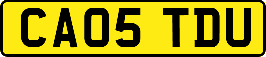 CA05TDU