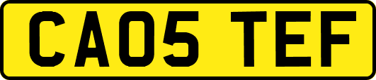 CA05TEF