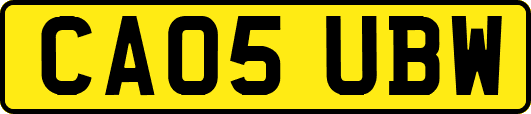CA05UBW