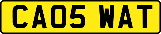 CA05WAT