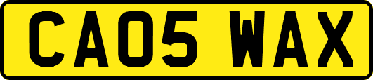 CA05WAX