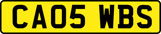 CA05WBS