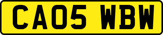 CA05WBW