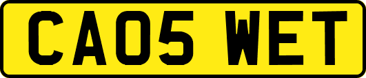 CA05WET