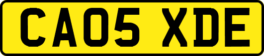 CA05XDE