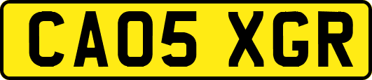CA05XGR