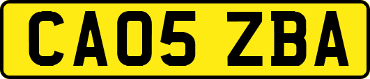 CA05ZBA