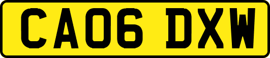 CA06DXW