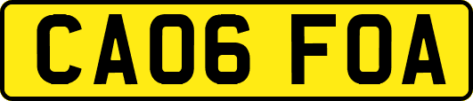 CA06FOA