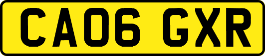 CA06GXR
