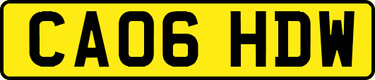 CA06HDW