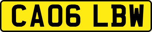 CA06LBW