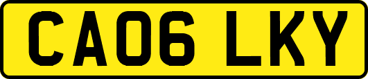 CA06LKY