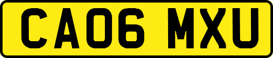 CA06MXU