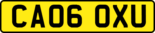CA06OXU