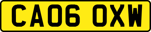 CA06OXW