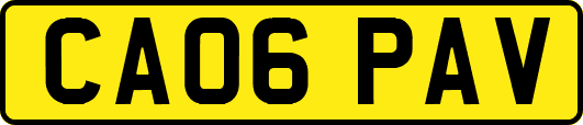 CA06PAV