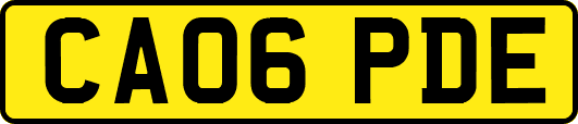 CA06PDE