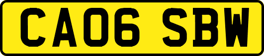 CA06SBW