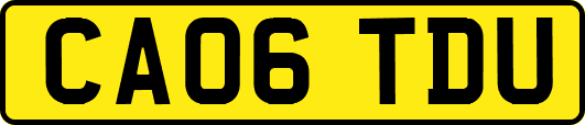 CA06TDU