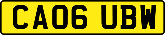 CA06UBW