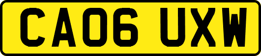 CA06UXW