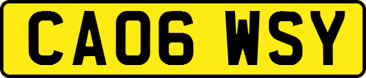 CA06WSY