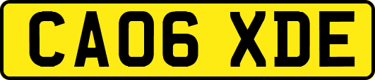 CA06XDE