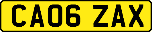 CA06ZAX