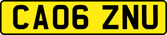CA06ZNU